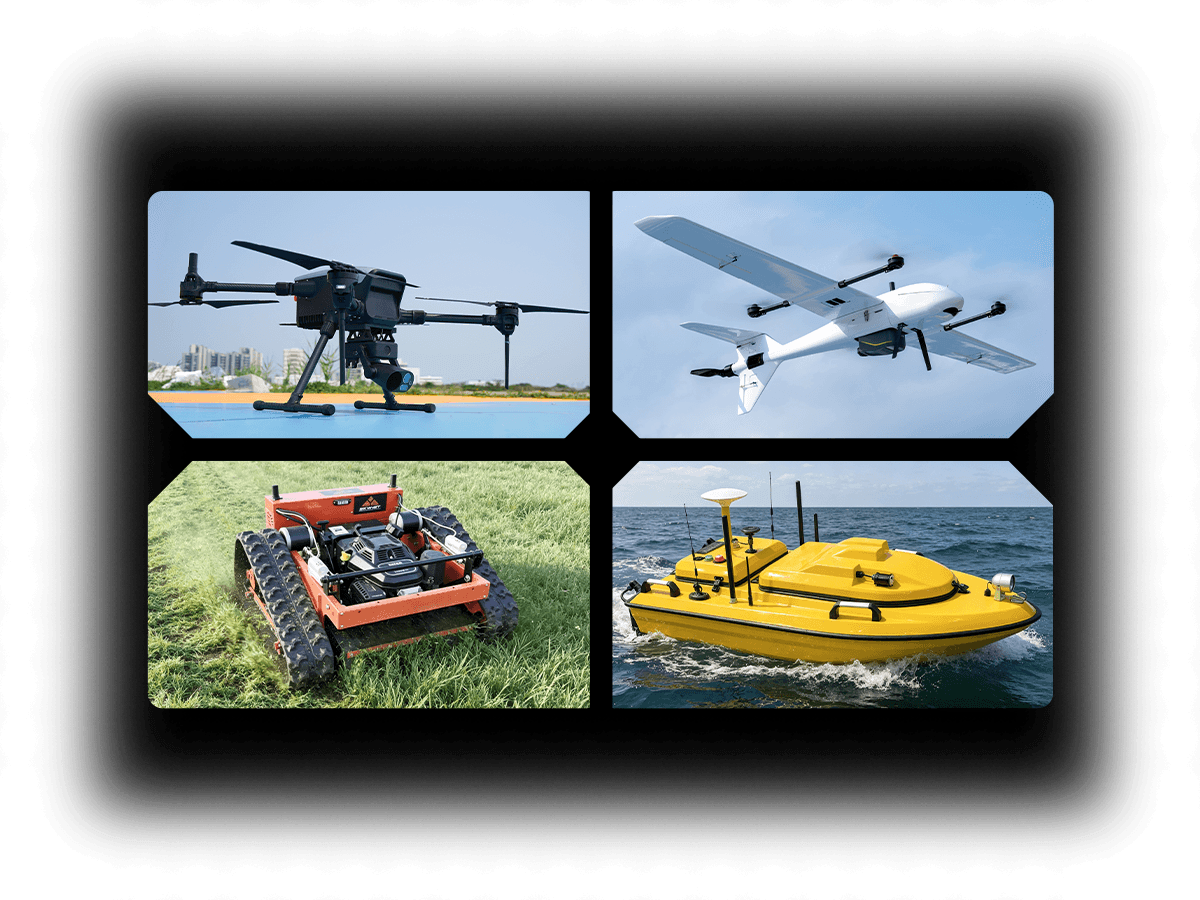 It is widely applicable to scenarios requiring precise positioning, such as intelligent driving, argricultural machinery navigation, robots, and unmanned systems. ⼴泛适⽤于智能驾驶、农机导航、机器⼈、⽆⼈系统等需精准定位的场景。C-RTK 3 X20P