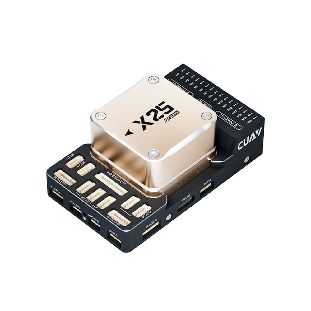 Industrial-grade unmanned systems core intelligent controller. 工业级无人系统核心智能控制器。X25 SUPER