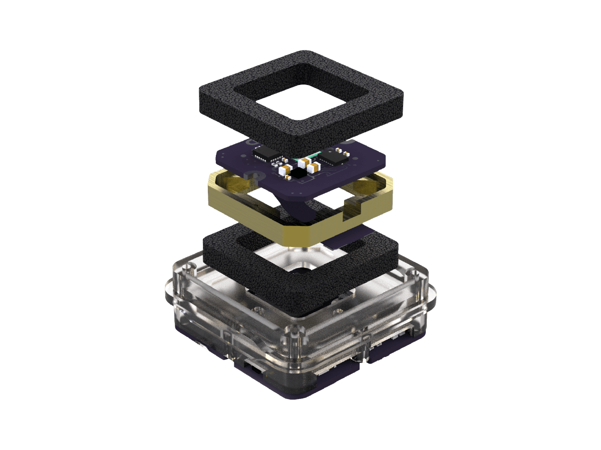 v5 plus imu shock absorption structure