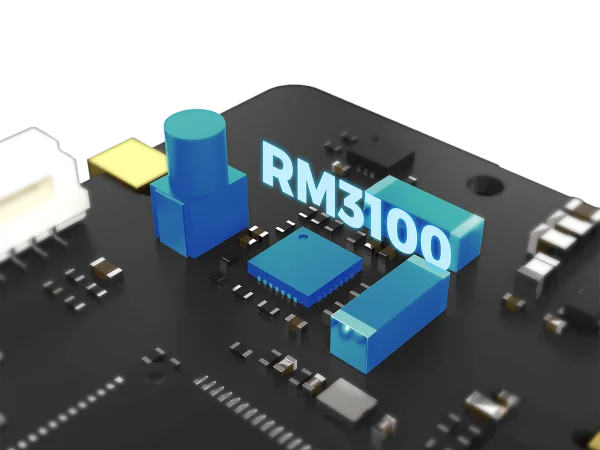 UAV DroneCAN RTK GNSS RM3100 Sensor. 无人机 DroneCAN 全球卫星定位 RM3100 磁罗盘磁力计. C-RTK 2HP