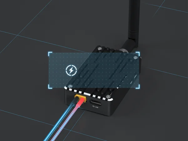 UAV Data Radio Telemetry Working Voltage. 无人机数传工作电压. P9