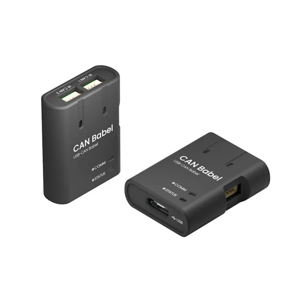 dual-function USB bus adapter.双功能 USB 总线适配器。CAN Babel
