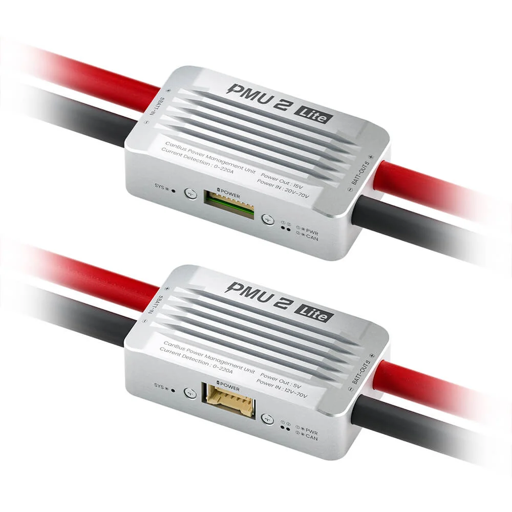 UAV DroneCAN Power Manager Unit. 无人机 DroneCAN 电源管理单元. PMU 2 Lite